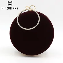 Классические круглые Круглые Женские вечерние сумки модные клатчи на каждый день сумочка Сумочка Кошелек Вечеринка выпускной вечер клатч Сумки для сотового телефона