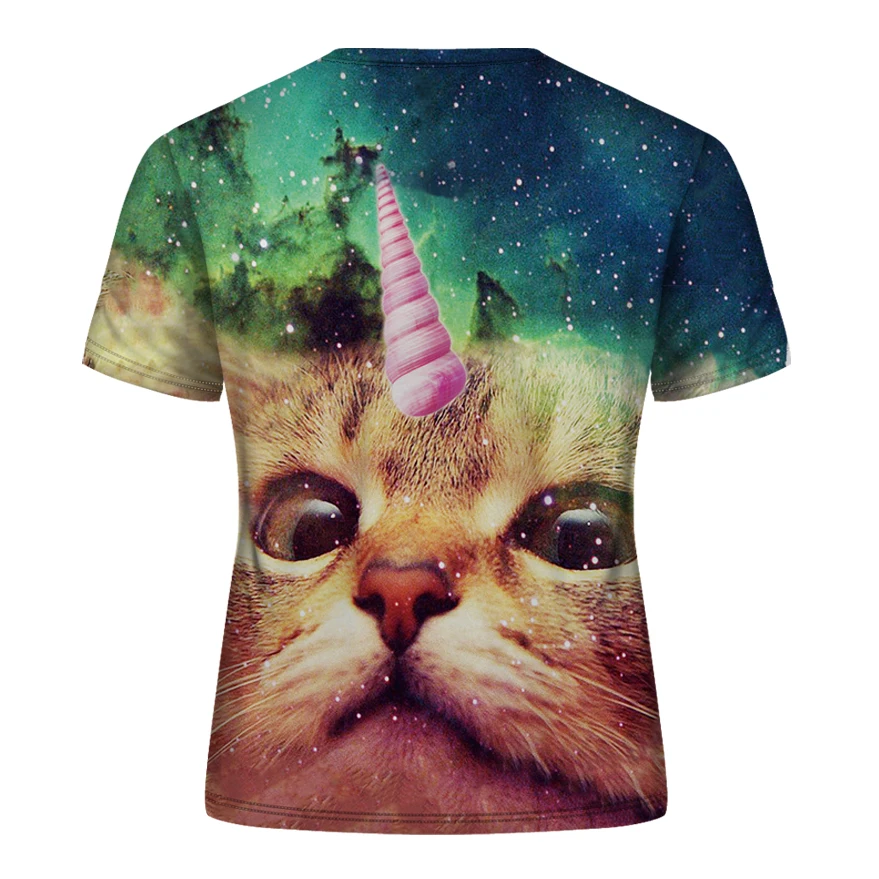 DE033-T恤短袖模版-后