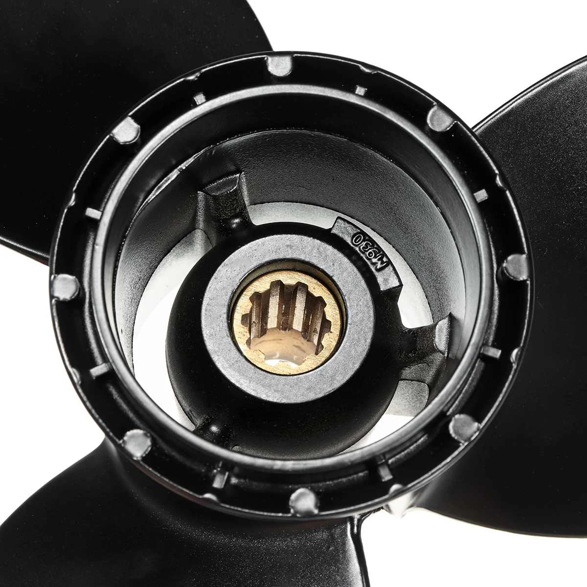 Audew 10 1/4x11 лодка подвесная пропеллеры для Suzuki 20-30HP 58100-96420-019 алюминиевая, морской категории пропеллер 10 сплайн зуб В комплект входят 3 лезвия