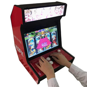 

arcade games console using multi game 1300 in 1 Pandora's Box 6 for 2 player joystick game controller