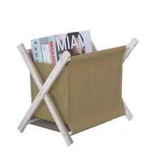 Fordable Office Storage Box Linen File Bookshelf Magazine Makeup Cosmetic Sundries Rack Desktop Basket Articles Organizer