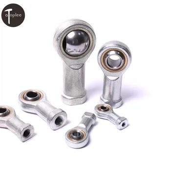 

1PCS Female Ball Bearing M10 M12 M16 Bearing Fish Eye Rod End Joint Bearing Left Internal Thread Machinery Bearing