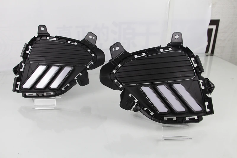 Автомобильная проблесковая 1 пара led drl Дневной светильник s Противотуманные фары