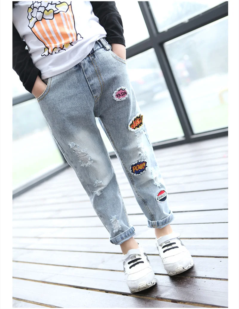 patched jeans for girls