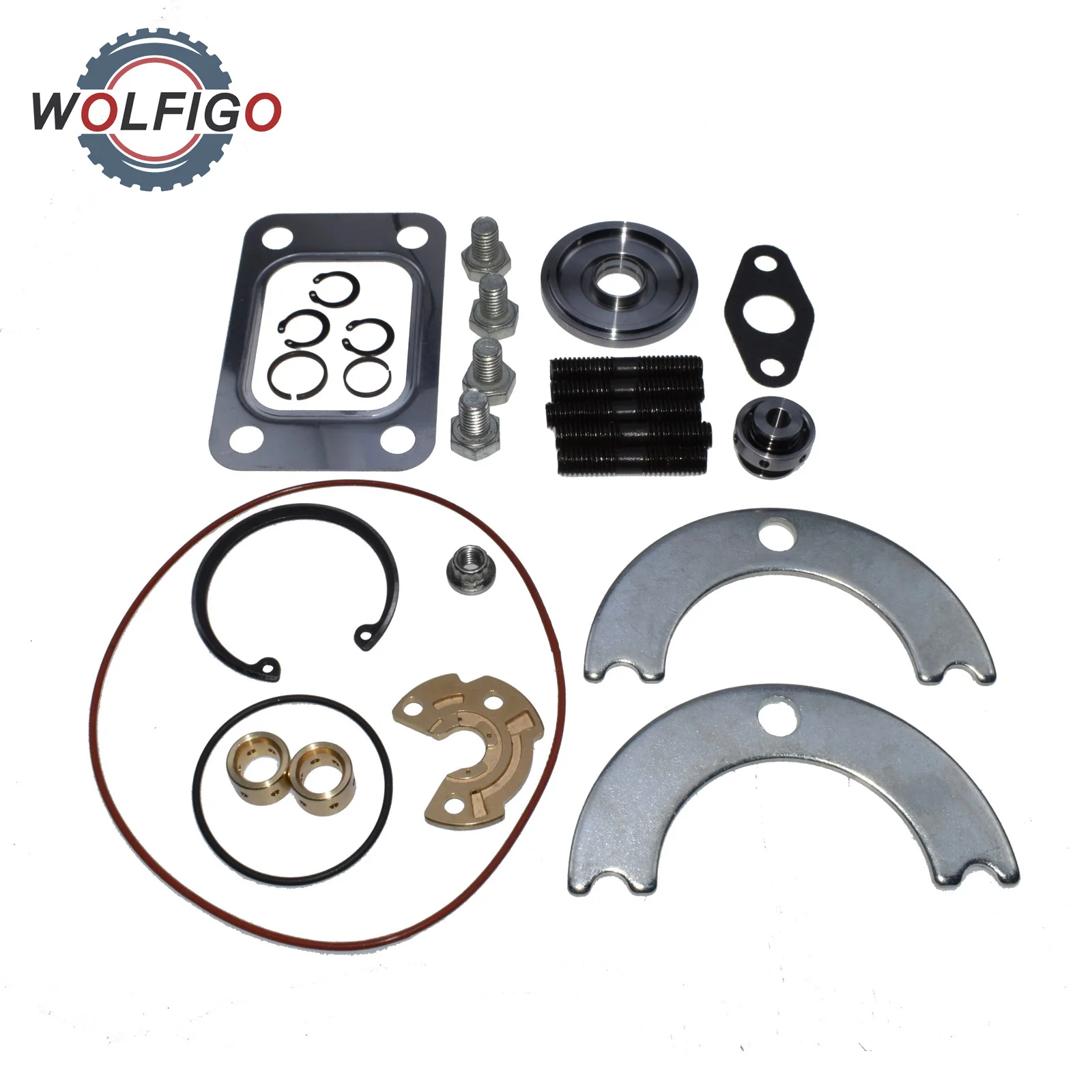 

WOLFIGO New Set T2 T25 T28 Turbo Repair Kits Spare Parts for Garrett Turbocharger Cars Turbo Parts