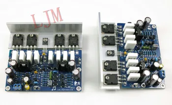 

LJM-Audio Hi-end L20 200W 8R V9.2 Audio Stero Power Amplifier Board with Angle aluminum (Assembled Amp board,include 2 bobards)