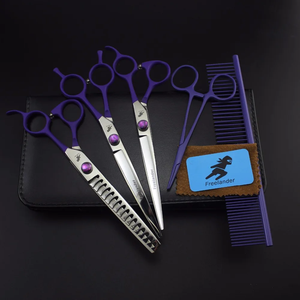 7.0inch Professional Premium Sharp Edge Dog PET GROOMING SCISSORS SHEARS Pet Scissors Set