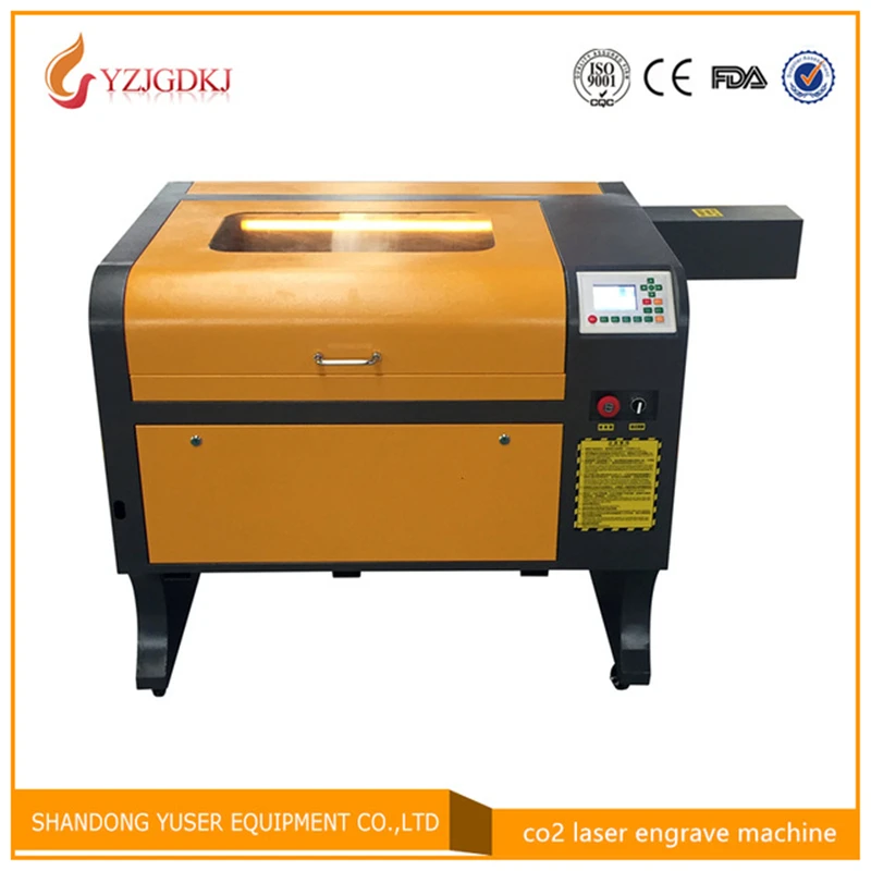 ruida line off working 4060 80w l acrylic leather wood glass crystal