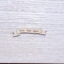 Персонализированная деревянная бирка деревянная подставка с надписью под заказ Деревянный вырез персонализировать деревянный знак формы украшения ремесло декоративный декупаж Unpain