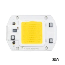 Двор свет 20 W 30 W 50 W Светодиодный чип 220 V светодиодный COB Чип лампочки Вход IP65 умная ИС(интеграционная схема) подходит для DIY светодиодный прожектор светодиодный модули высокое качество