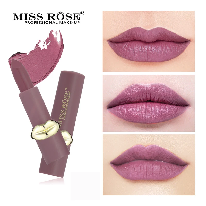 MISS ROSE новейшая Золотая помада для моделирования матовых губ Макияж длительная
