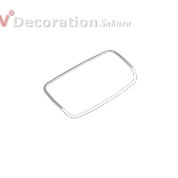 

For Audi A3 8V 2012 2013 2014 2015 2016 2017 2018 Silver Interior Accessories Head Light Lamp Switch Button Cover Trim 1PCS