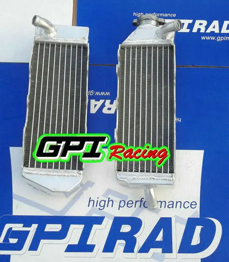 

high-perf aluminum racing LH&RH Radiator for Suzuki RM125 RM 125 89-90 1989 1990 NEW