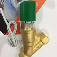 DN20(G 3/") AC220V латунный Электрический динамический балансировочный клапан/двухстороннее резьбовое соединение моторизованный регулирующий клапан