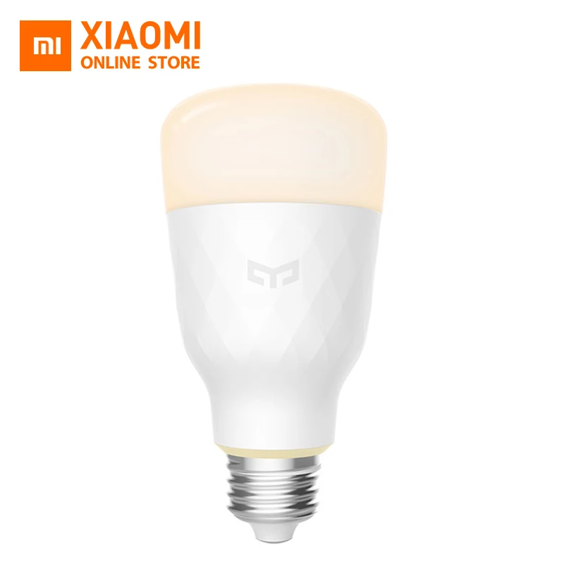 Глобальная версия Xiaomi Yee светильник светодиодный умная лампа E27 10 Вт 800 люменов обновленная версия светильник WiFi Пульт дистанционного управления умный светильник s