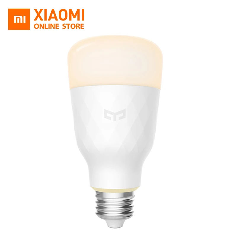 Умная Светодиодная лампа Xiaomi Yeelight E27 10 Вт 800 люмен обновленная версия свет WiFi