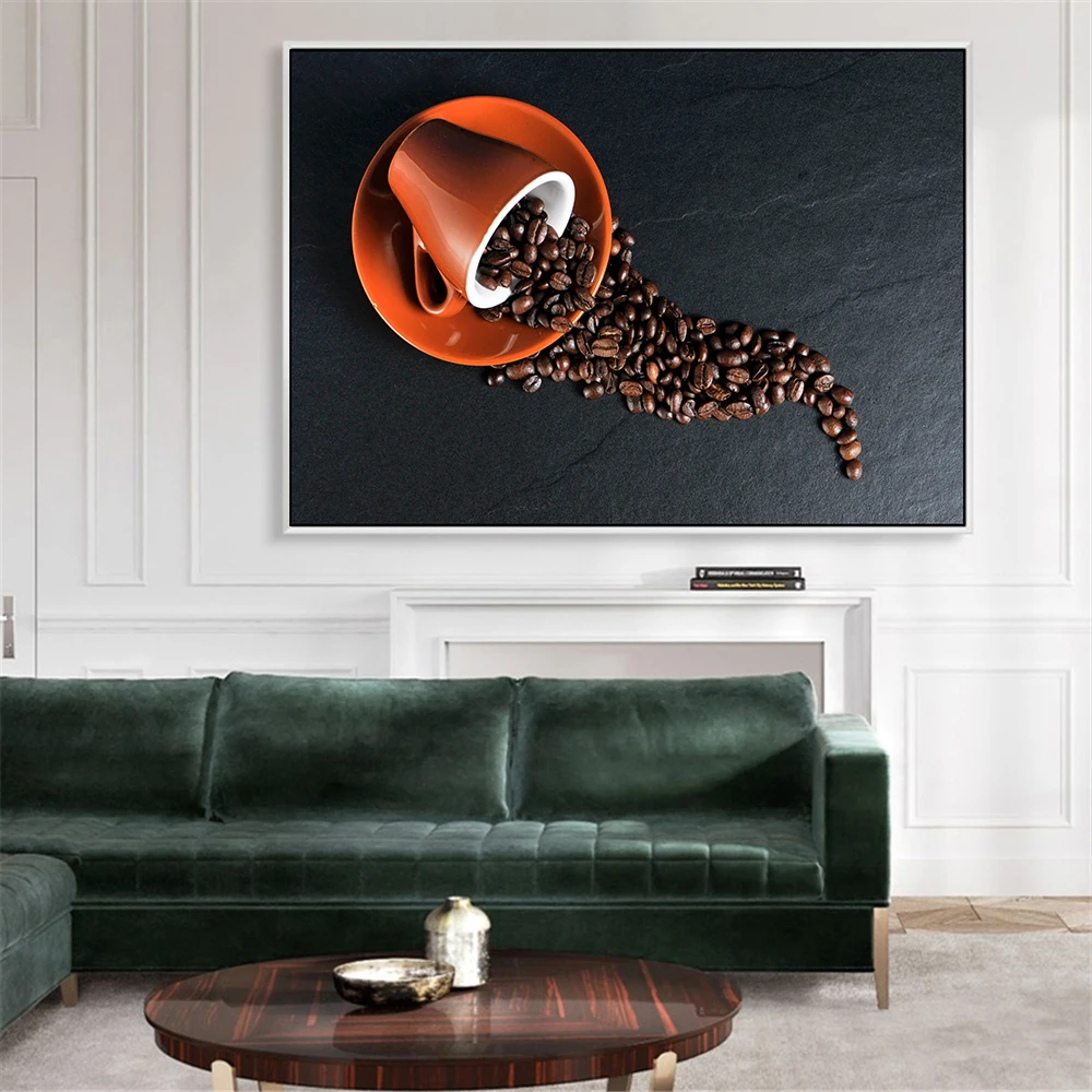 

Nordic Poster Vintage Wall Picture For Kitchen Coffee Wall Art Print Food Canvas Painting Modern Decoration Home Decor