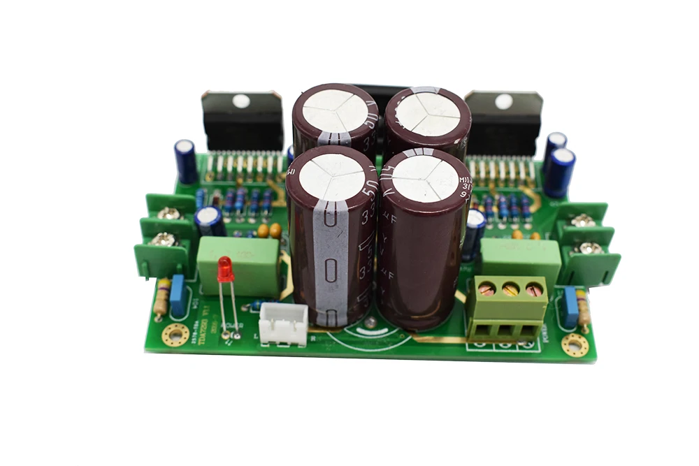 Lusya DIY Kit TDA7293 аудио усилитель доска 100 Вт+ 100 Вт 2,0 двухканальный Amplificador двусторонний погружение золото T0330
