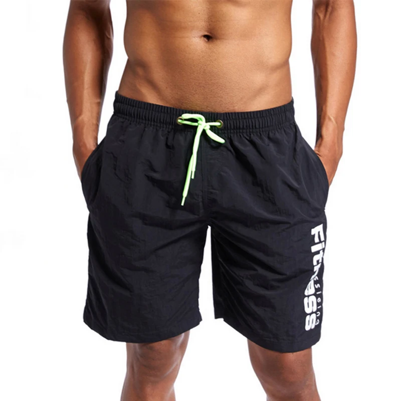 Summer style Men Beach Board Shorts Quick Drying Fitness Gyms Board