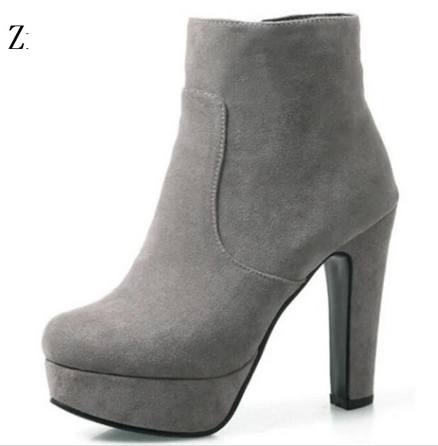 Chaussure Femme/Женская обувь Женские туфли лодочки Зимние женские ботильоны на высоком