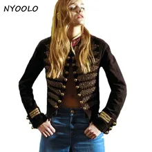 NYOOLO, новинка, женская брендовая осенняя куртка-кимоно в стиле дворца, армейская куртка, женская одежда, верхняя одежда, Chaquetas Etnicas Mujer