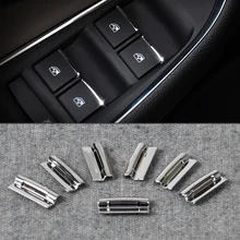Beler Nuovo 7 Pz Chrome per Porte E Finestre Interruttore Ascensore Pulsante Copertura Trim Per Chevrolet Cruze 2009-2014 Per Chevrolet Malibu 2012-2014