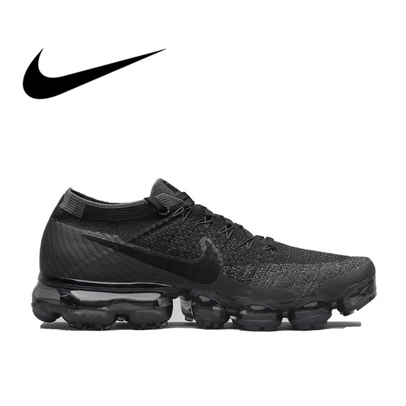 Оригинальная продукция Nike Air VaporMax быть истинным Flyknit дышащие мужские спортивная обувь для бега Летние удобные прочные кроссовки