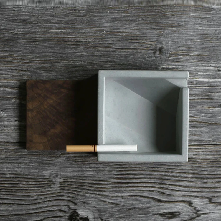 Цементная пепельница для пепельницы гостиницы|ash tray|decorative ashtrays |