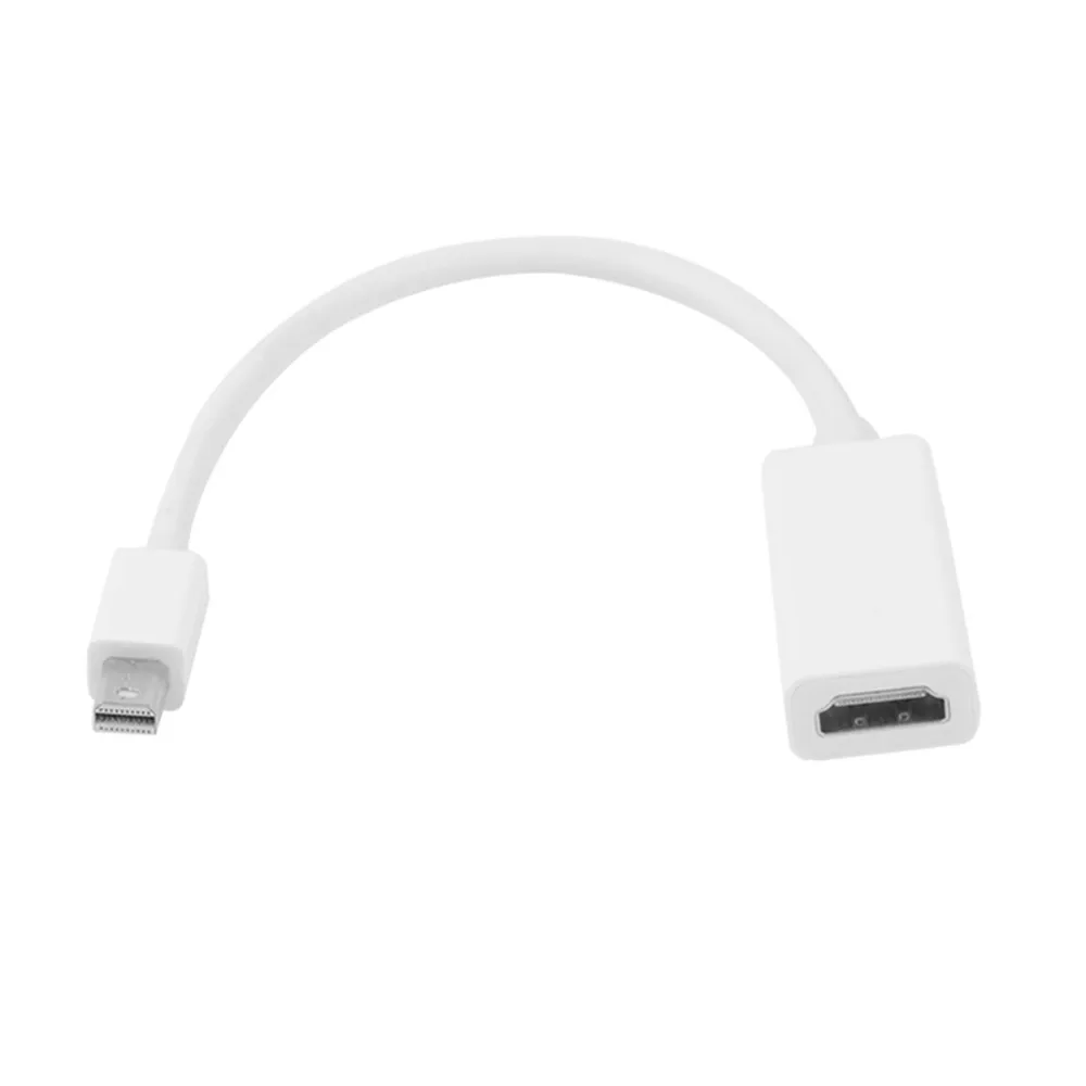 Mini DisplayPort Display Port DP Male to HDMI Female Adapter Converter Cable 1080p For Apple Mac Macbook Pro Air Free Shipping  (2)