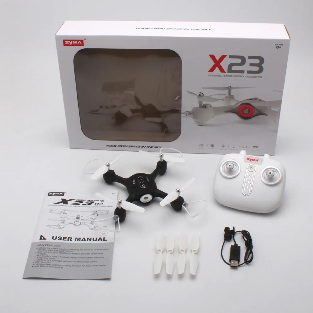 SYMA X23W RC Дрон 720P HD камера удержание высоты Безголовый режим Waypoint управление