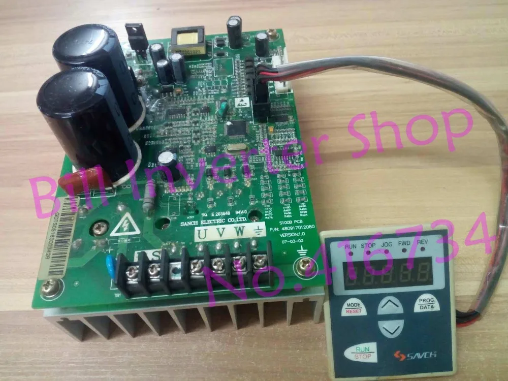 

Used VFD Inverter Frequency Converter Sanch S100 220V 400W 0.4KW Free-Shipping