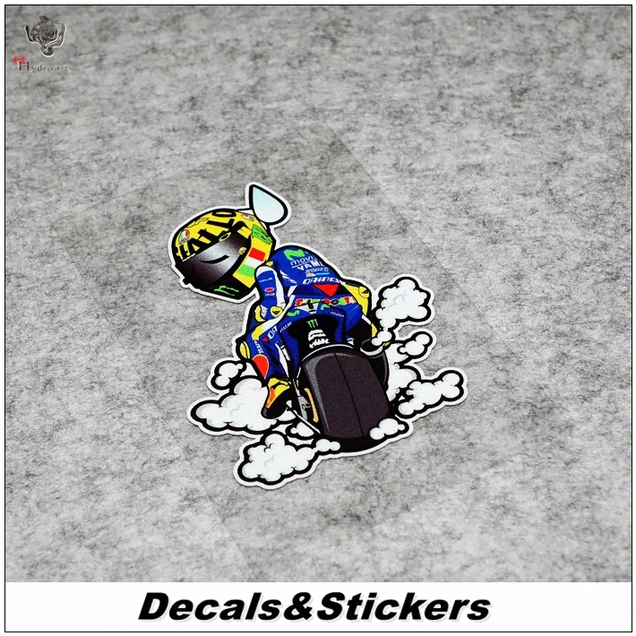 

NO.L196 Q 46# Rossi Riding 3M Reflective Modified Stickers Car Glass Waterproof MOTO GP Decals Racing Motorcycle