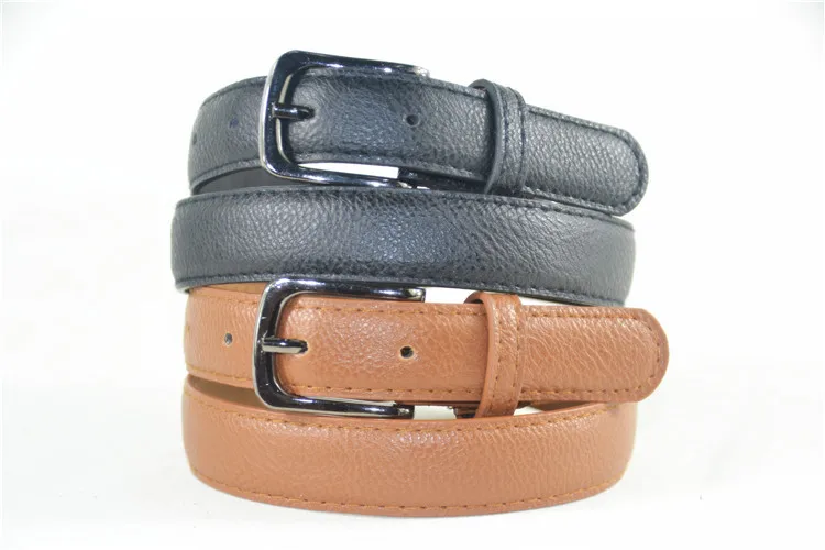 

new teenager dress belt boy belt black and brown high quality simple style