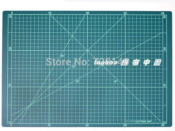 Сделано в Японии A2 Клевер самовосhealing вающийся режущий мат A2(600 мм) X(450 мм) X(2 мм) самовосhealing вающийся режущий коврик