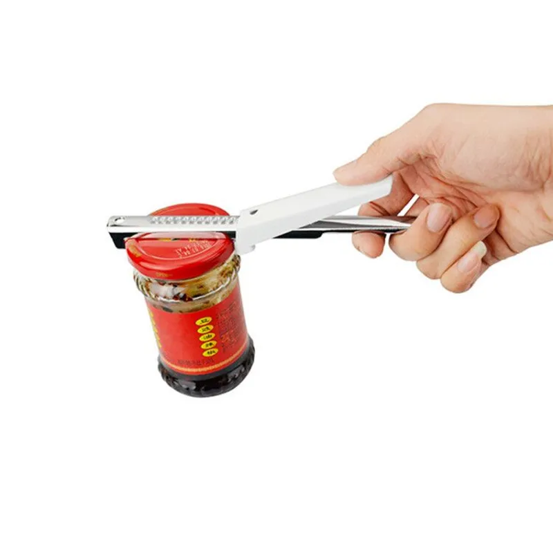 Stainless Steel Can Opener Adjustable Can Opener Open Bottle Tools