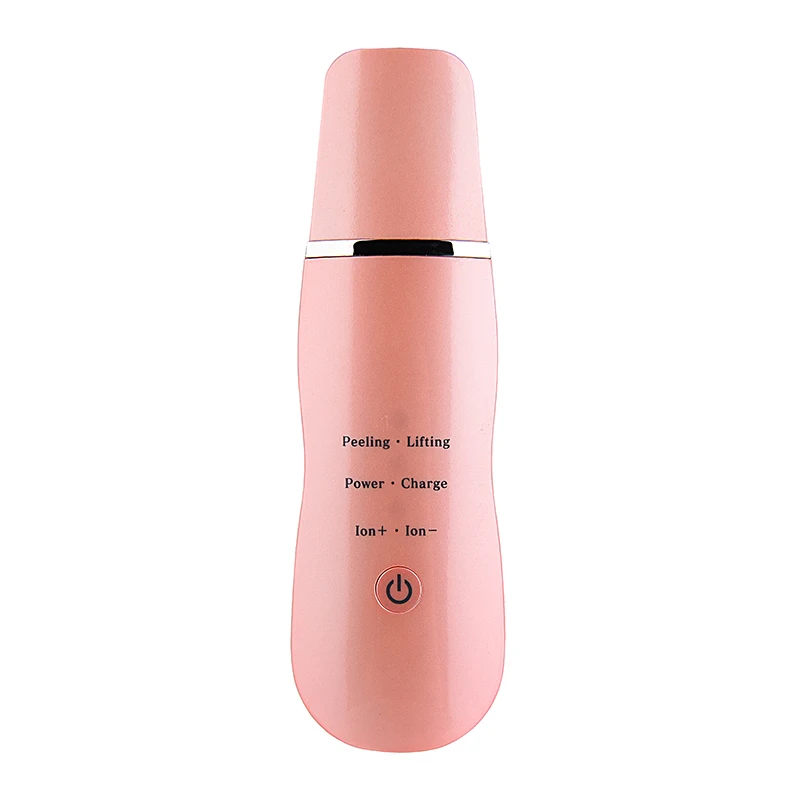 

Rechargeable Ultrasonic Face Skin Scrubber Facial Pore Cleaner Vibration Peeling Blackhead Remove Exfoliating Skin Care Machine