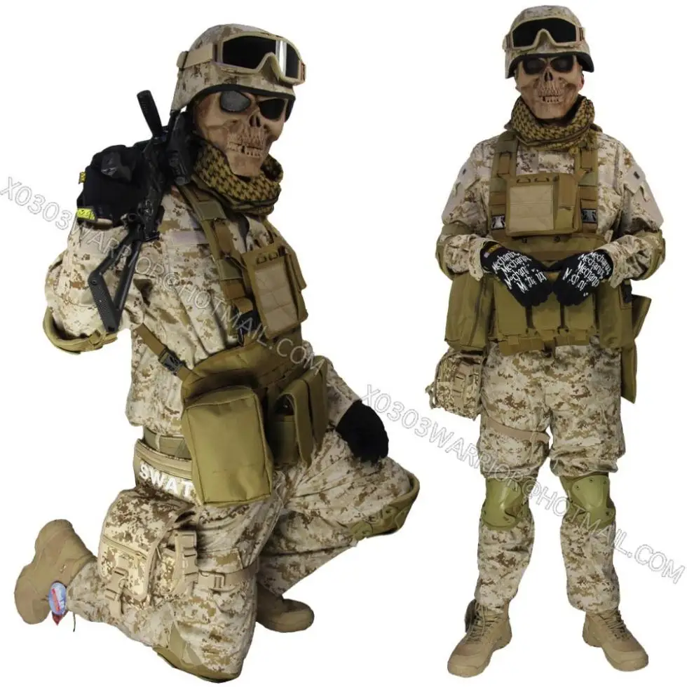 Us Army ACU desert numérique jeu de Combat Paintball costume edr chasse