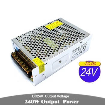 

Switching Power Supply 24V 10A 240W SMPS Transformers 220V 110V AC DC24V Power Source for CCTV camera Stpper CNC LED Lamp