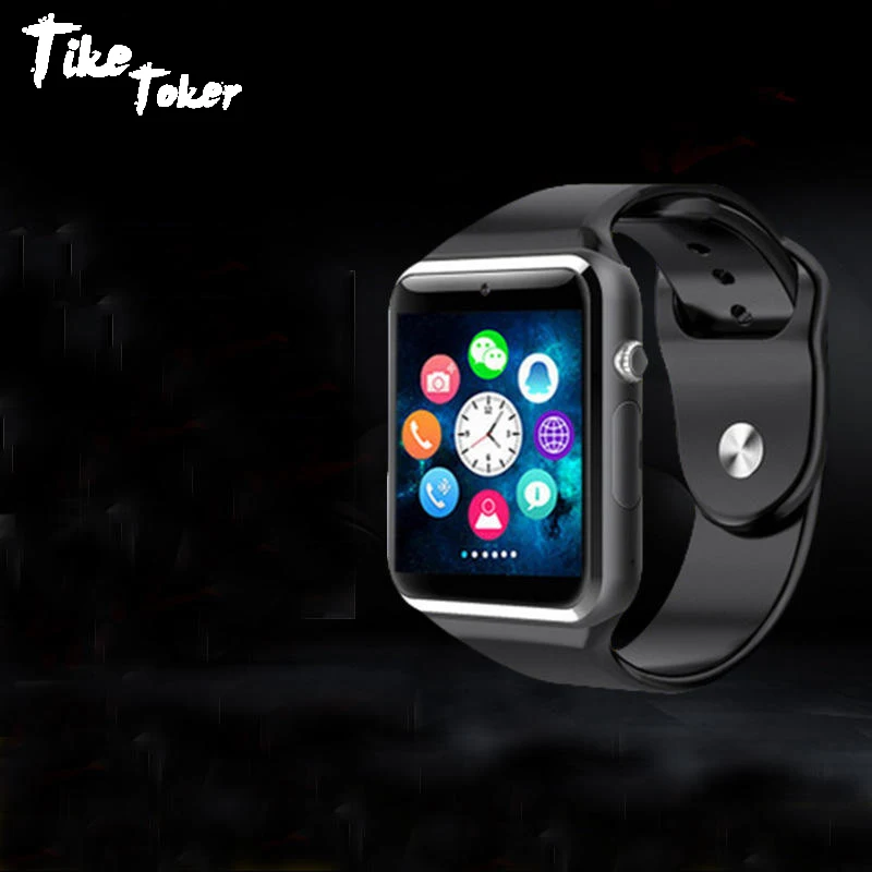 Умные часы TIke Toker с Bluetooth и камерой Facebook Whatsapp Twitter Синхронизация SMS умные поддержка