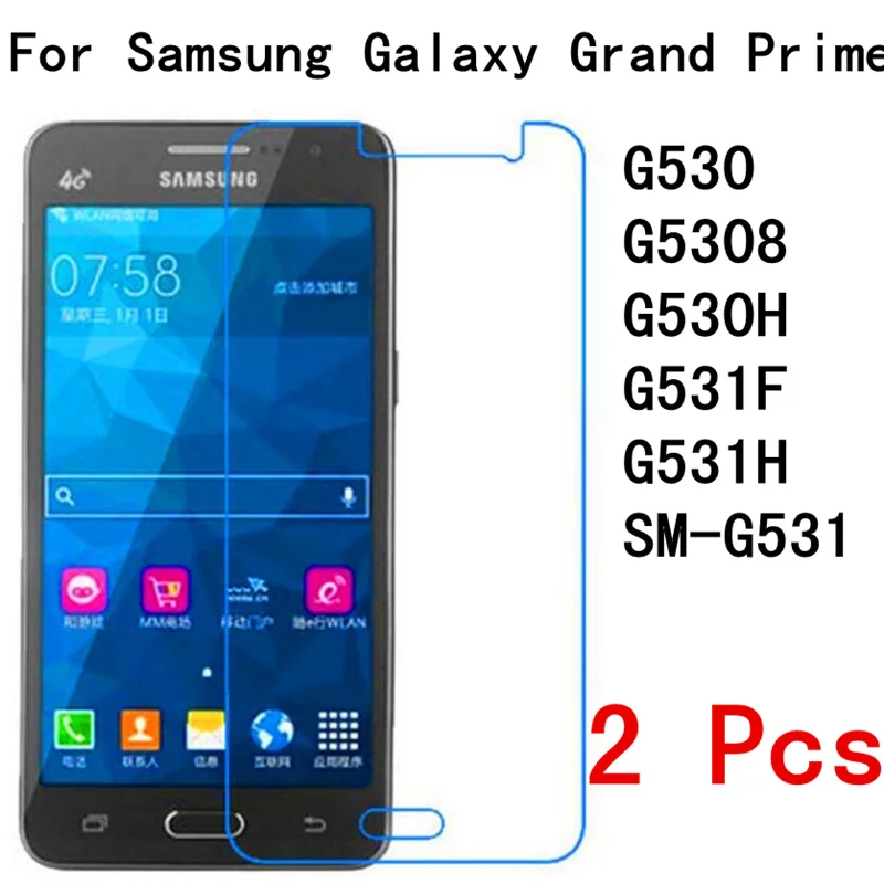 Закаленное стекло для Samsung Galaxy Grand Prime duos Защитная пленка экрана G530 G531 G5308 G530H G531F G531H