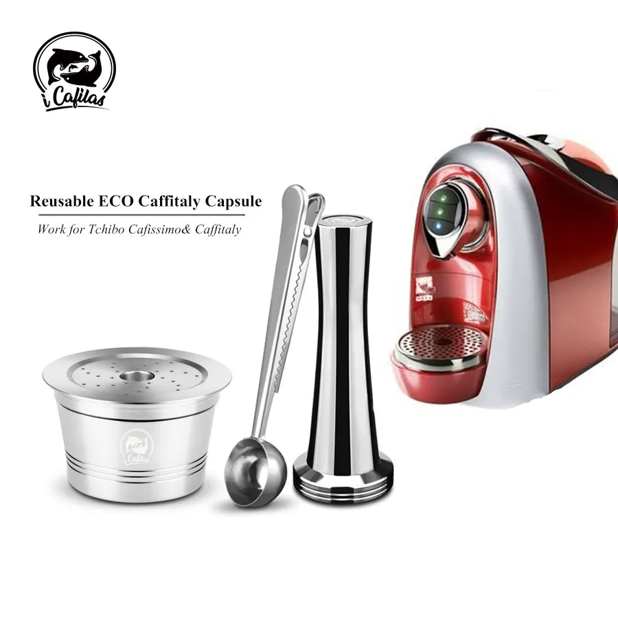 ICafilasForCaffitalyRubyTchiboEspressoMachineReusableStainless