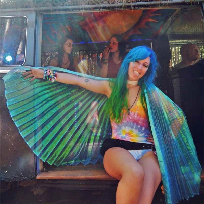 Сексуальные женские прозрачные крылья бабочки 360 градусов большая бабочка реквизит танец живота представление рейв фестиваль костюм аксессуары