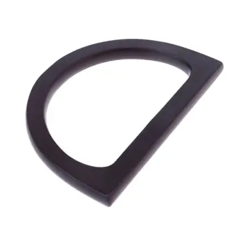 

Hot Sell Women Wood Handle Replacement For Purse Beach Bag Handbag Small Shopping Tote