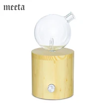 Безводный диффузер Huile Эфирное масло Арома диффузор ароматерапия диффузоры Мода небулайзирование дерево и стекло