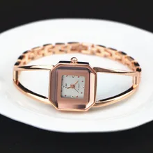 JW a3037 дамы браслет квадратный циферблат платье сплава элегантность наручные часы Для женщин Роскошные классический браслет Часы