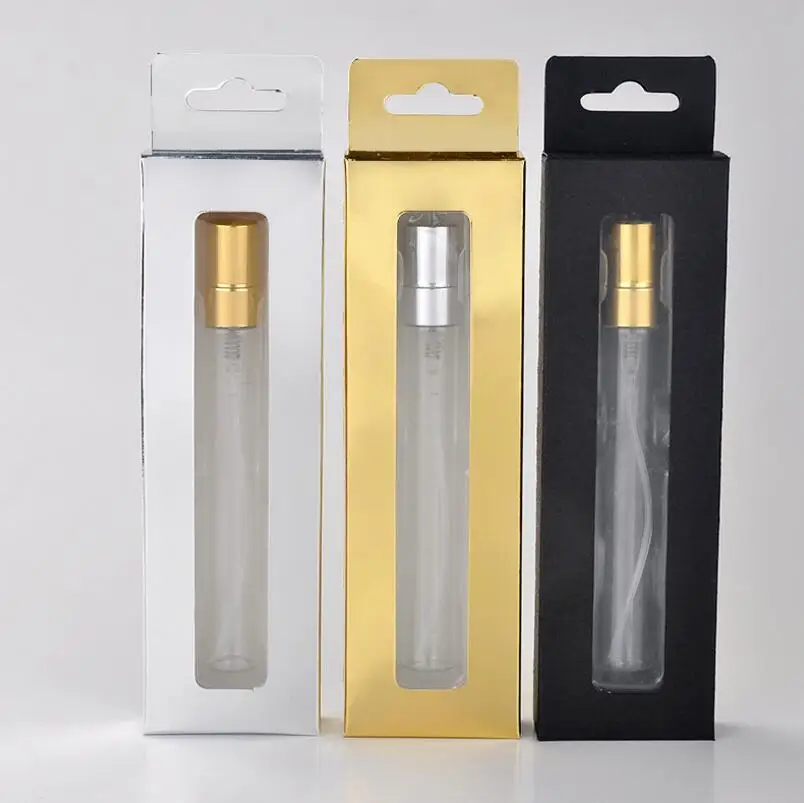 Download 10ML Empty Glass Perfume Bottles With Custom Gift Boxes, Cosmetic Packaging Container With Metal ...