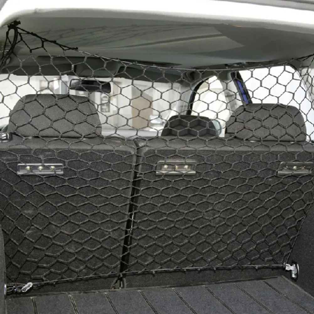 Регулируемый барьер забор безопасности ПЭТ путешествия Защита сетки багажник аксессуары автомобиля универсальный
