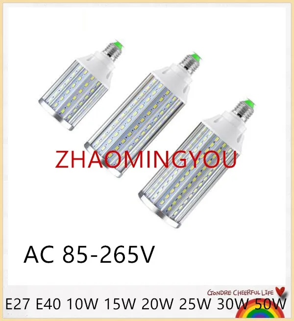 E27 мощностью 10 Вт 15 20 25 30 50 80 SMD5730 светодиодный лампы светильник 85V-265V Светодиодный