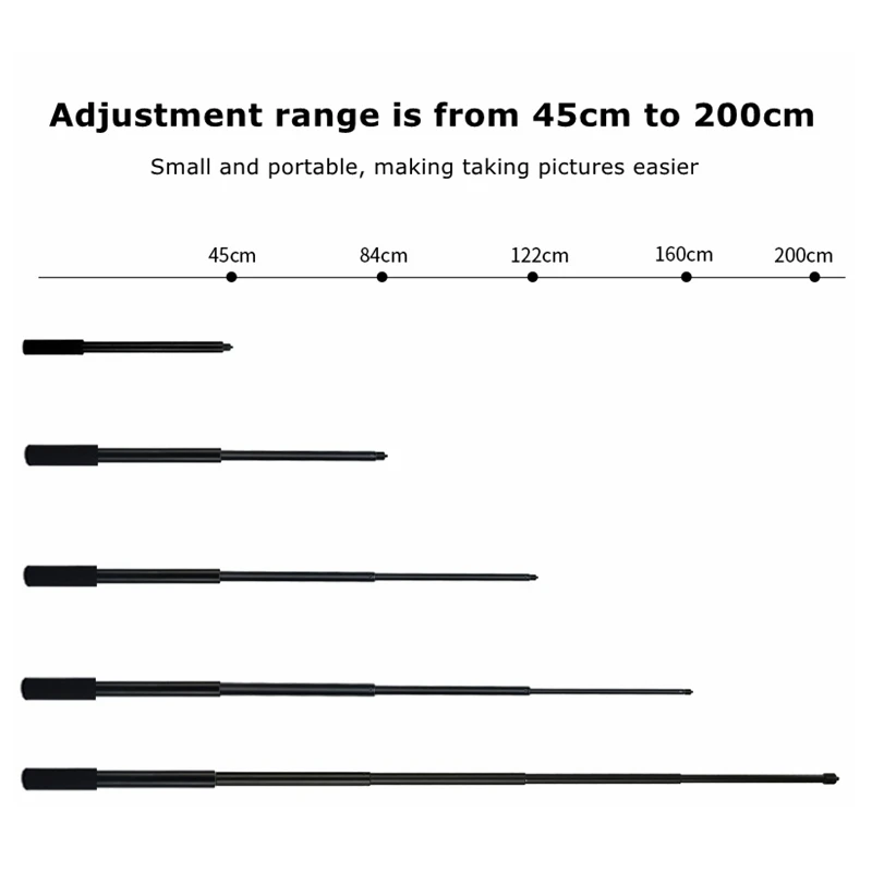 Новинка для Insta 360, 2 м, портативная невидимая селфи-палка, ручка, время вращения, полюс, монопод для Insta360 One X& One, аксессуары