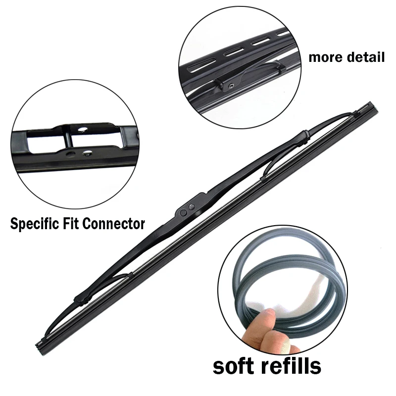 Misima Windshield Windscreen Wiper Blade For Seat Ibiza 2006 2007 2008 2009 2010 2011 Rear Wiper For Seat Altea 2004 2005 2006